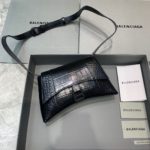 Balenciaga Downtown XS Shoulder Bag In Black, For Women, Women's Bags 10in/25cm 67135523E871000