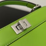 Fendi Peekaboo ISeeU Petite Chartreuse Small Bag For Woman 20cm/8in