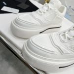 Prada Re-Nylon And Brushed Sneakers White For Women 1.96in/50mm PRD