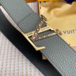 Louis Vuitton Iconic Reversible LV Belt Grey LV Women Belt