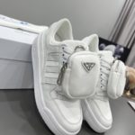 Prada Adidas For Prada Re-Nylon Forum Sneakers White For Women 1.6in/40mm PRD 2EG390_3LJX_F01CD