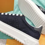 Louis Vuitton Women's Time Out Sneaker Blue For Women LV 1AADMG