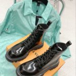 Louis Vuitton LV Baroque Ranger Boot Black For Men LV 1AAH5U