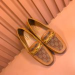 Gucci Men's Loafer With Interlocking GG Horsebit In Brown For Men 655519 1XO20 2872