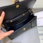 Balenciaga Hourglass Wallet On Chain in Black, For Women, Women's Bags 9in/23cm