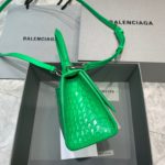 Balenciaga Hourglass XS Handbag In Bright Green, For Women, Women's Bags 7.4in/19cm