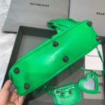 Balenciaga Le Cagole XS Shoulder Bag In Green, For Women, Women's Bags 13in/33cm