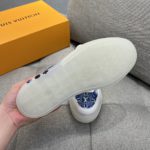 Louis Vuittion LV Ollie Richelieu Sneaker Blue For Men LV