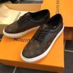 Louis Vuitton LV Trocadero Richelieu Sneaker Brown For Men LV