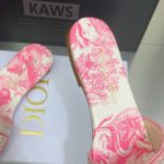 Christian Dior Women's Dway Slide Pink Multicolor For Women CD
