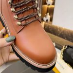 Louis Vuitton Women's Territory Flat Military Boot Brown For Women LV