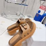 Christian Dior Women's Diorquake Slide Brown For Women CD