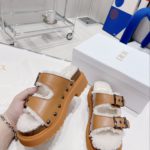 Christian Dior Women's Diorquake Sandal Brown For Women CD