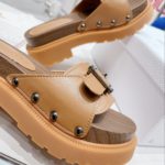 Christian Dior Women's Diorquake Slide Brown For Women CD