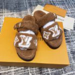 Louis Vuitton Women's Paseo Flat Comfort Mule Cognac For Women LV 1AACRN