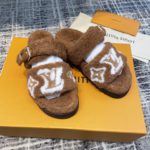 Louis Vuitton Women's Paseo Flat Comfort Mule Cognac For Women LV 1AACRN