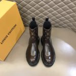 Louis Vuittion LV Bold Chelsea Boot Brown For Men LV 1A9FEK
