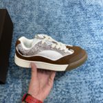 Christian Dior Women's B713 Sneaker Brown And White For Women CD