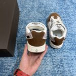 Christian Dior Women's B713 Sneaker Brown And White For Women CD