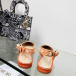 Christian Dior Women's J'Adior Slingback Pump Orange For Women CD 0.7in/ 2cm