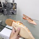 Christian Dior Women's J'Adior Slingback Pump Orange For Women CD 0.7in/ 2cm
