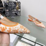 Christian Dior Women's J'Adior Slingback Pump Orange For Women CD 0.7in/ 2cm