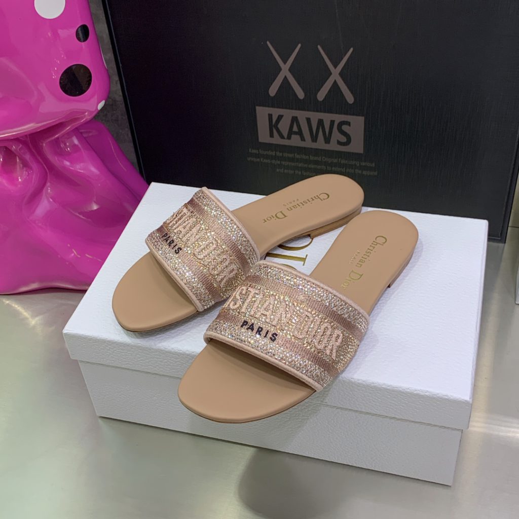 Christian Dior Women's Dway Slide Pink For Women CD