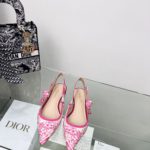 Christian Dior Women's J'Adior Slingback Pump Pink For Women CD 0.7in/ 2cm