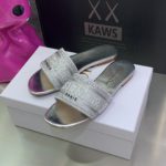 Christian Dior Women's Dway Slide Sliver For Women CD