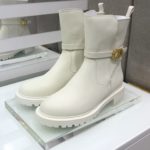Christian Dior Women's Dior Empreinte Ankle Boot White For Women CD