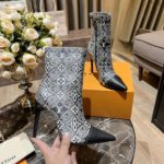 Louis Vuitton Women's Cherie Ankle Boots White Women LV