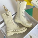 Christian Dior Women's Diorquake Ankle Boot White For Women CD