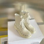 Christian Dior Women's Diorquake Ankle Boot White For Women CD