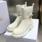 Christian Dior Women's Dior Empreinte Ankle Boot White For Women CD