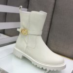 Christian Dior Women's Dior Empreinte Ankle Boot White For Women CD