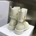 Christian Dior Women's Dior Empreinte Ankle Boot White For Women CD