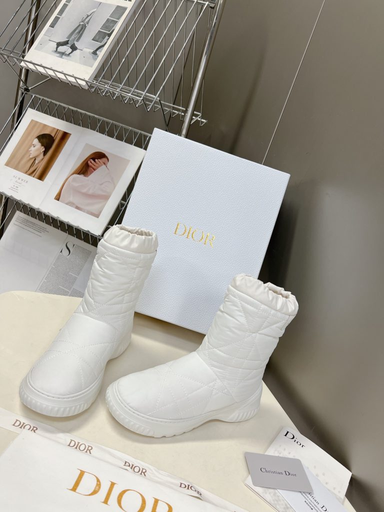 Christian Dior Women's Dior Frost Ankle Boot White For Women CD