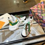 Louis Vuitton Women's LV Archlight Sneaker White And Green For Women LV
