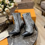 Louis Vuitton Women's Cherie Ankle Boots White Women LV
