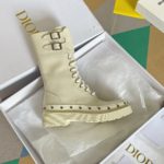 Christian Dior Women's Diorquake Ankle Boot White For Women CD