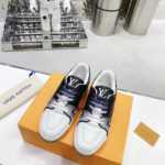Louis Vuitton Women's LV Trainers Black For Women LV