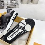 Louis Vuitton Women's LV Trainers Black For Women LV