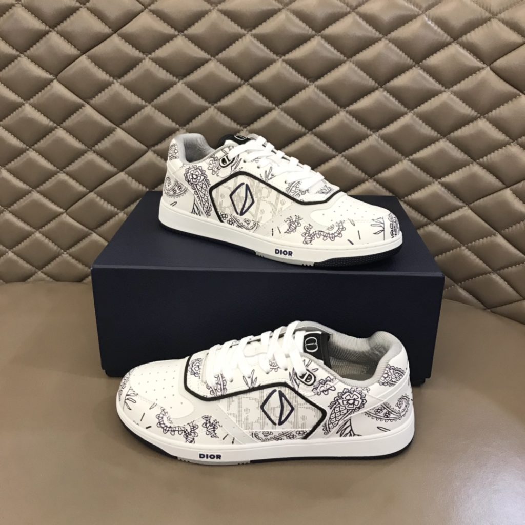 Christian Dior Women's B27 Low-Top Sneaker White For Women CD