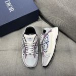 Christian Dior Women's B30 Sneaker Gray Mesh And Lavender For Women CD