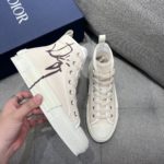 Christian Dior Women's B23 Cactus Jack Dior High-Top Sneaker Beige For Women CD