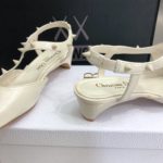 Christian Dior Women's Rose Fantastique Pump White For Women CD 1.5in/4cm