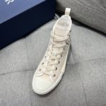 Christian Dior Women's B23 Cactus Jack Dior High-Top Sneaker Beige For Women CD