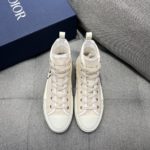 Christian Dior Women's B23 Cactus Jack Dior High-Top Sneaker Beige For Women CD