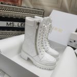 Christian Dior Women's D-Leader Ankle Boot Bright White For Women CD