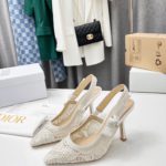Christian Dior Women's J'Adior Slingback Pump White For Women CD KCP945MCM_S03W